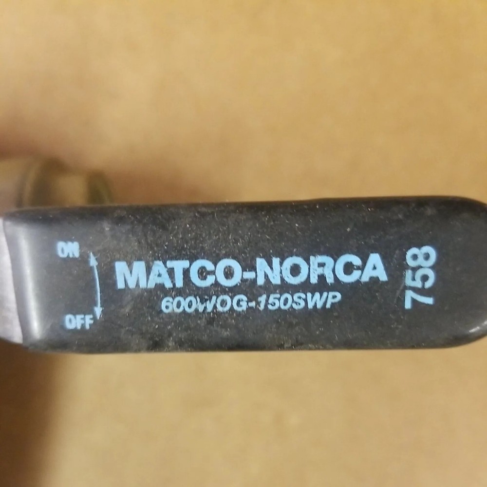 Matco Norca 758 Ball Valve 1/2" IPS