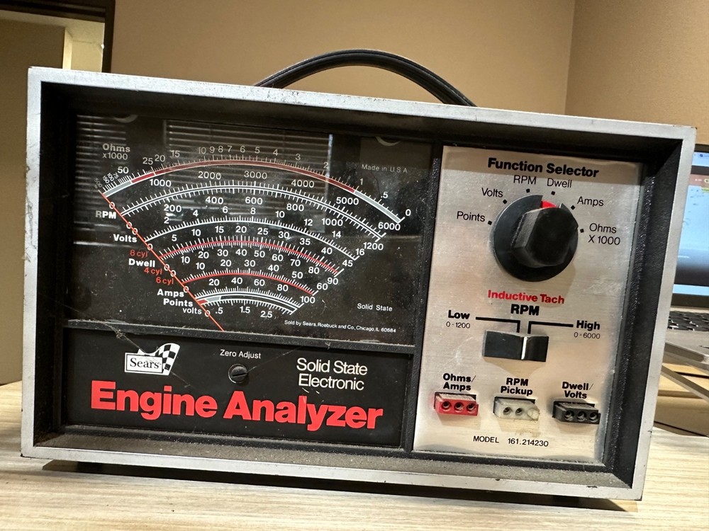 vintage sears solid-state electronic engine ana