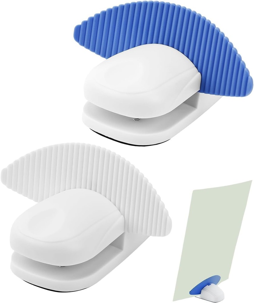 3 Pack Paper Holder Stand Typing – Portable Desktop Document Holder Clamp A4