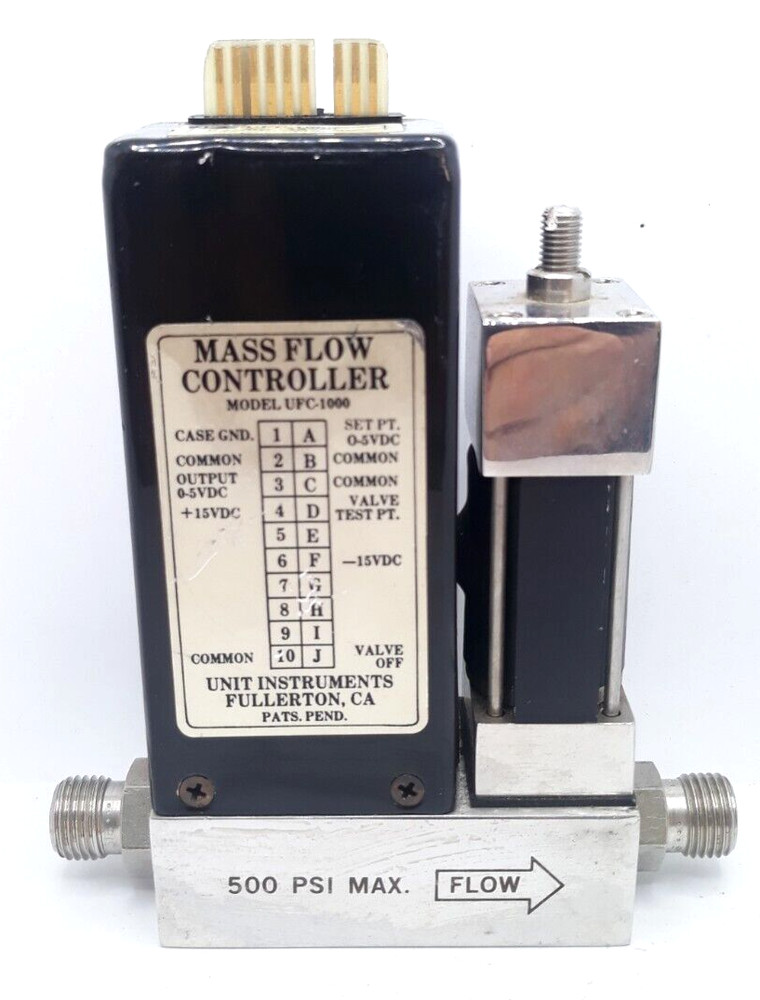Unit UFC-1000 Mass Flow Controller Range  10 SLM Gas N2 ..4336