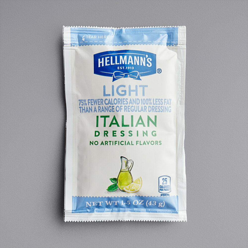 Hellmann's 1.5 oz. Salad Dressing 102/Case ( select flavor below)