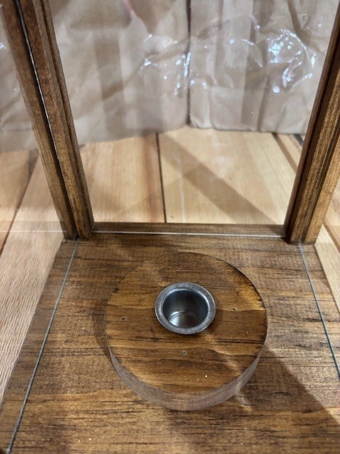 CIVIL WAR REENACTMENT WOODEN LANTERN