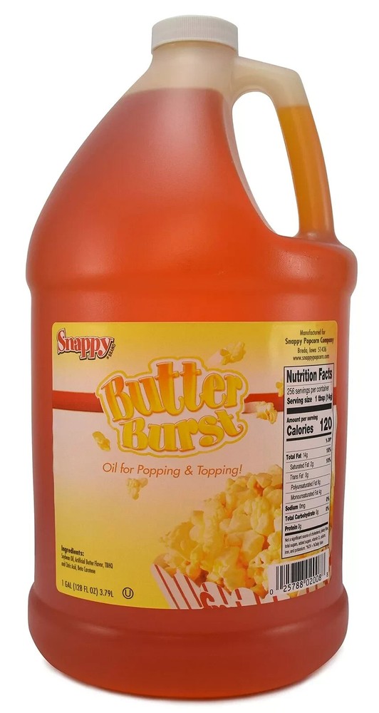 Butter Burst Popcorn Oil, 1 Gallon