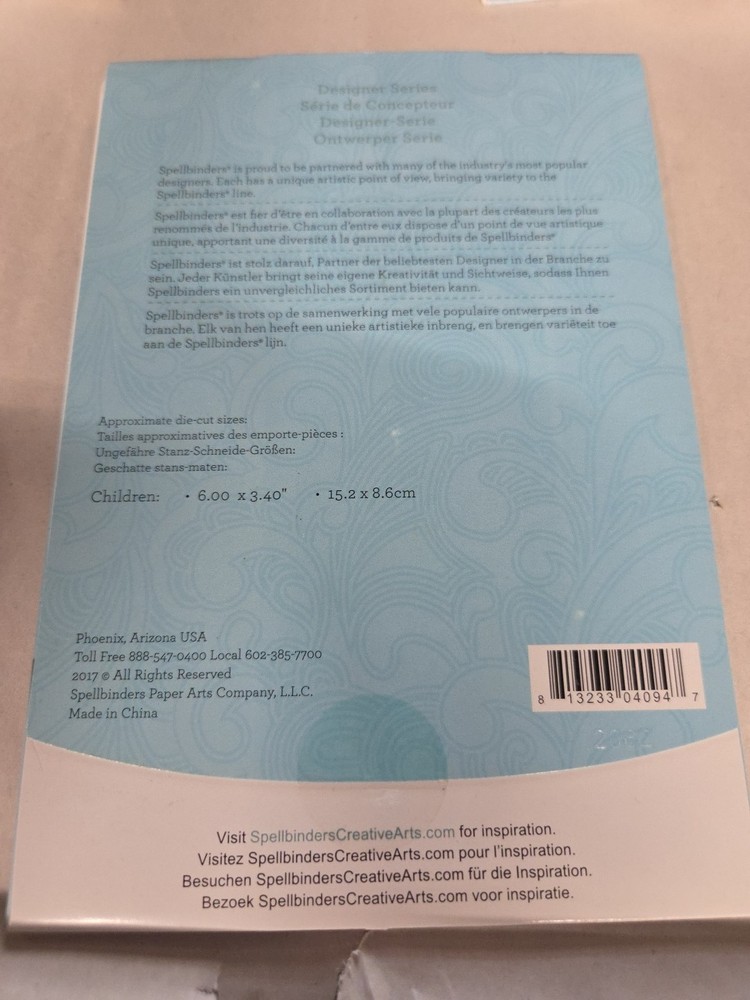 Spellbinders Dies Sledding