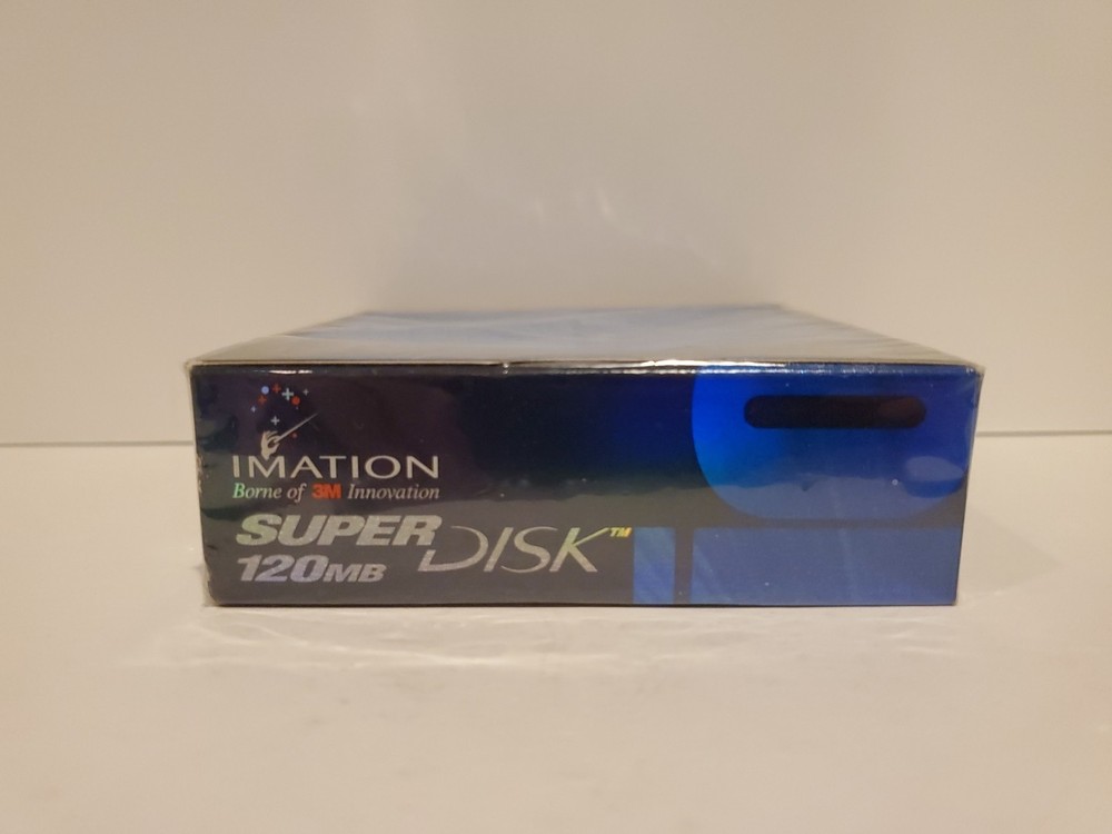 Imation Super Disk 120 MB 3 Pack Brand New Sealed LS-120