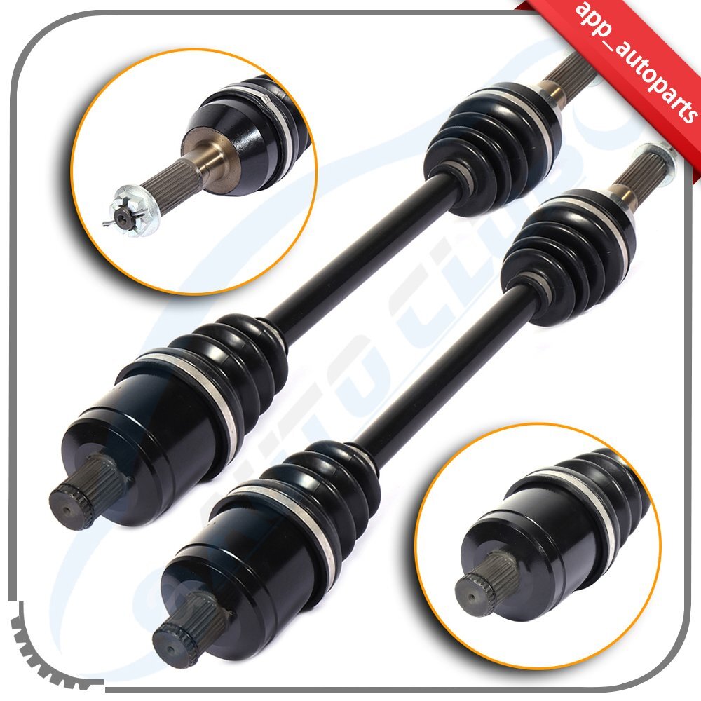 2PCS Rear Left Right For Polaris Ranger 400 Midsize 2013 1332692 CV Axle Shaft