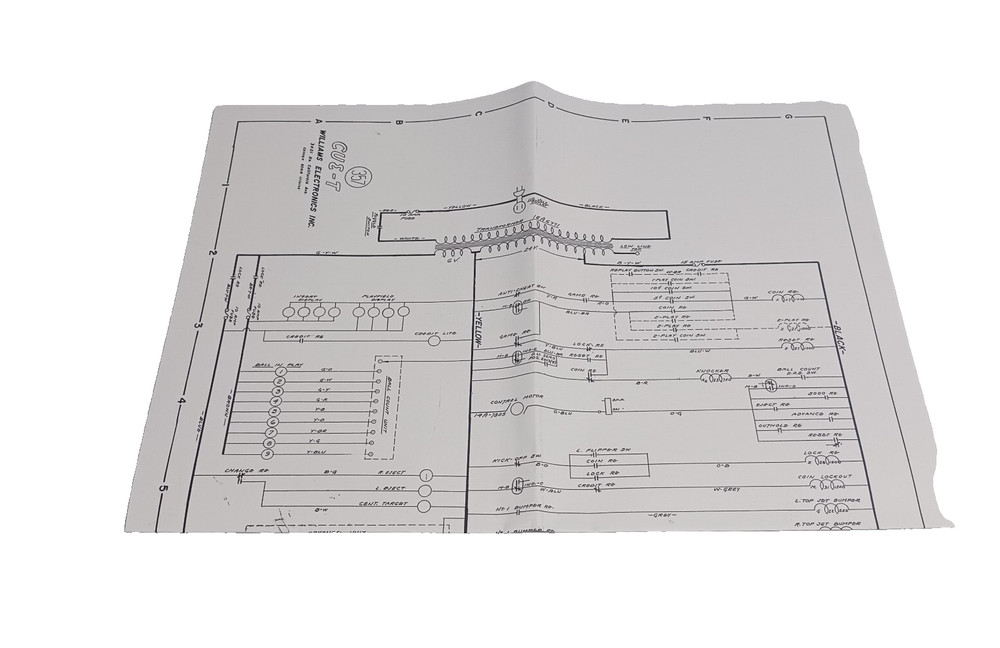 CUE T (WILLIAMS) Manual & Schematic