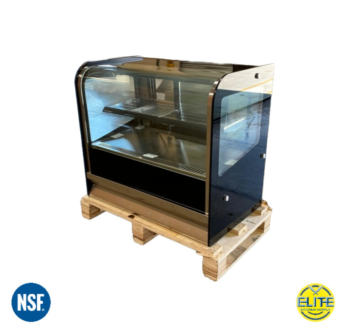 NSF 36" Countertop Refrigerated Bakery Showcase Display Cooler ETL CSA