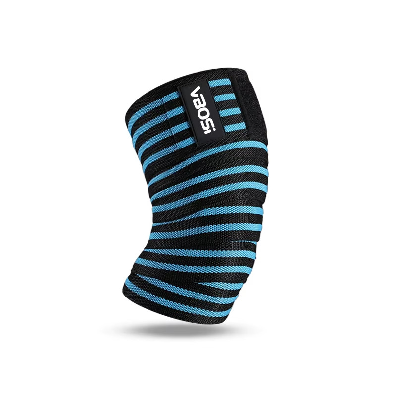 1 Pc Adjustable Elastic Knee Wraps Support for Weightlifting Kettlebell