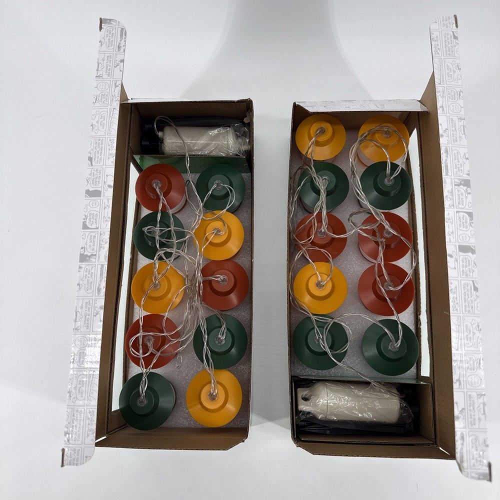 Peanuts Beagle Scouts Mini Lantern 10-piece String Light Set New Set Of 2