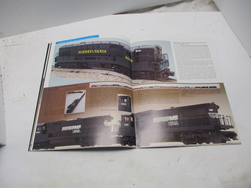 Lionel Catalog 1993 Stocking Stuffer 1994 Spring Release