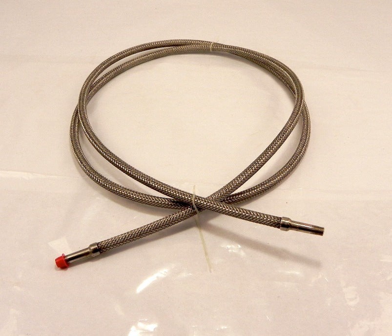 Flex Pression SS Flexible Hose Assy 1/8" NPT x 100"