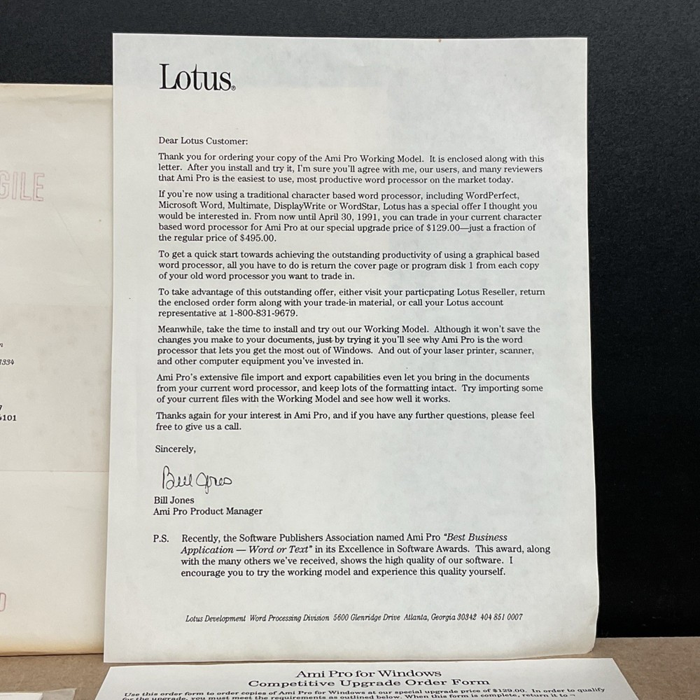 Lotus Word Processing Division Ami Pro For Windows Vintage Computing