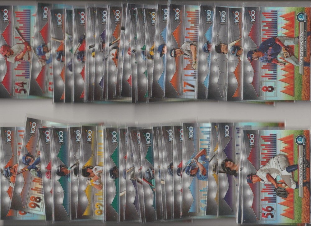 BOWMAN CHROME 2024 TOP 100 INSERTS PICK YOUR CARD