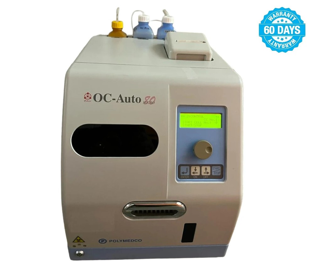 Eiken Chemical Micro 80 Micro80 OC-Auto Analyzer PolyMedCo 60 DAY WARRANTY