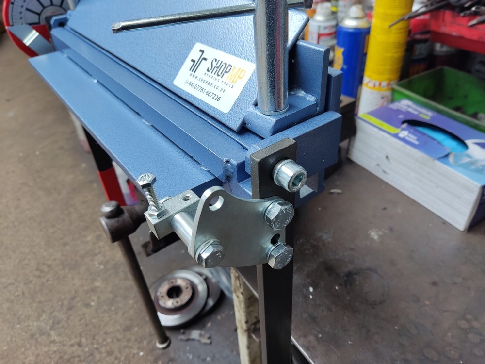 New sheet metal folder 400mm / 3mm + angular scale + angle limiter. Video, Free