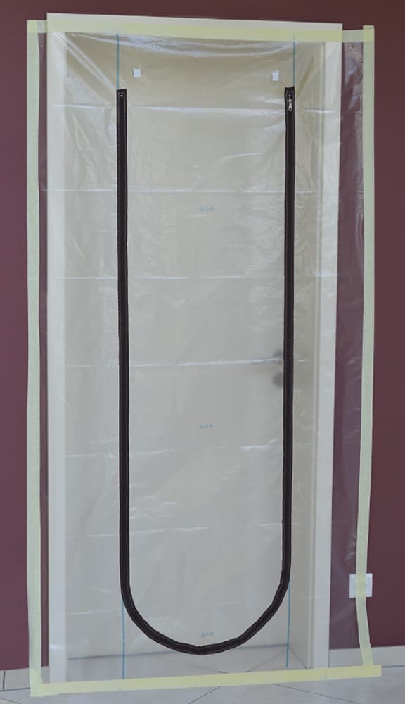 Dust barrier for door from 60 to 100 cm