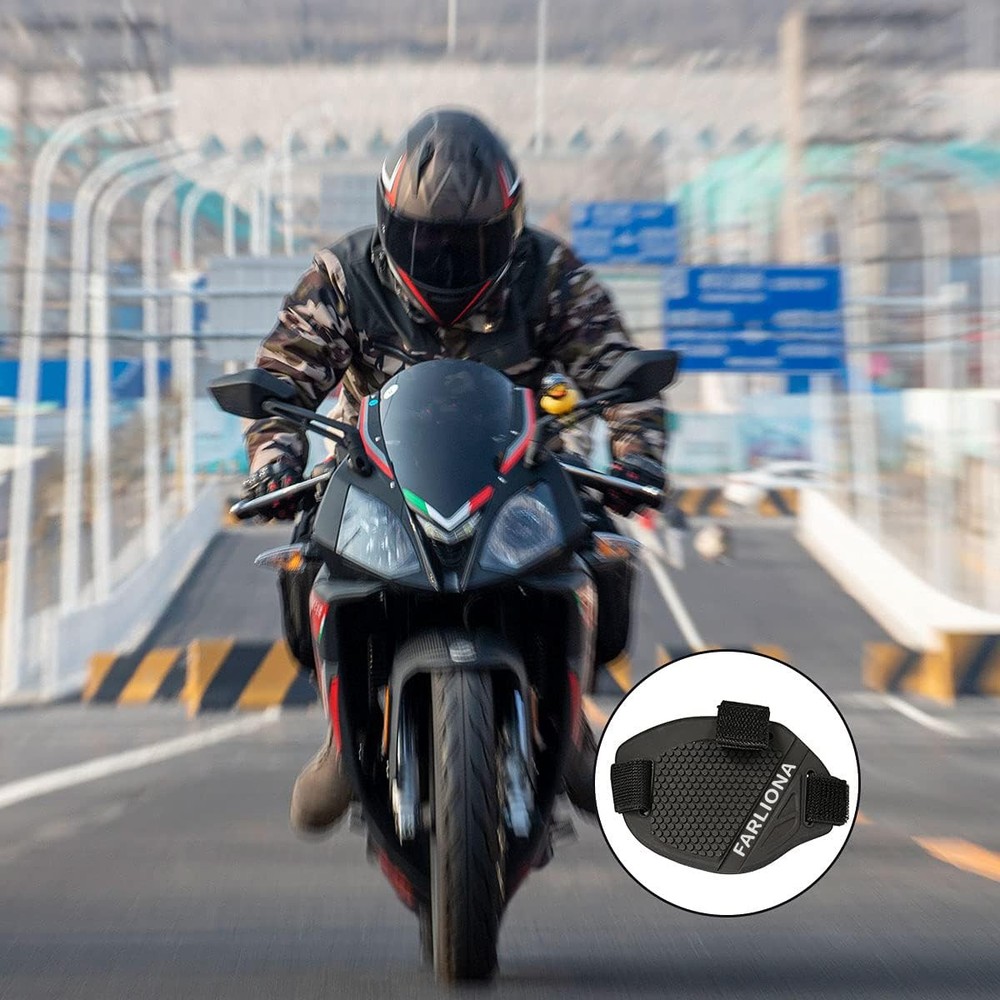 Motorcycle Gear Shift Shoe Protector Boot Cover Black