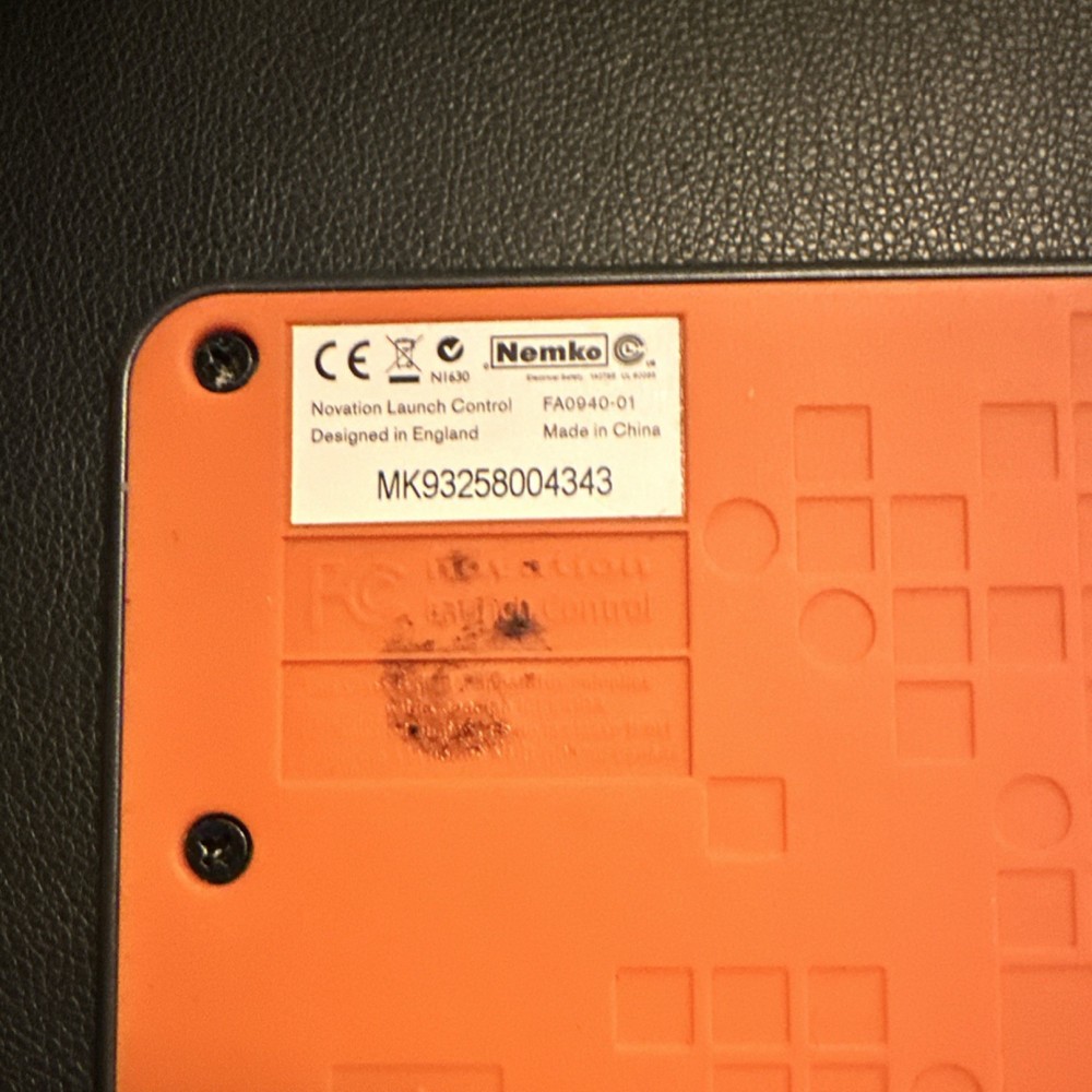 Novation Launch Control Control Surface, Rotary Encoders, Pad Triggers, USB Out