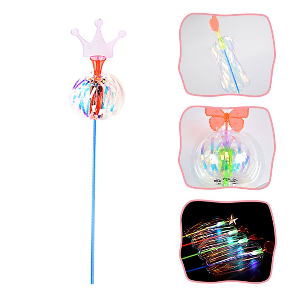 Children's Magic Bubble Wand Bubble Blower Musical Light-up Bubble Wand TL