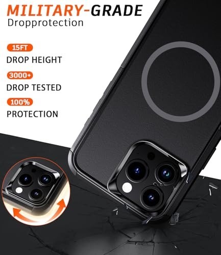 Diverbox for iPhone 15 pro max case - [Compatible with MagSafe] [with Screen Pro