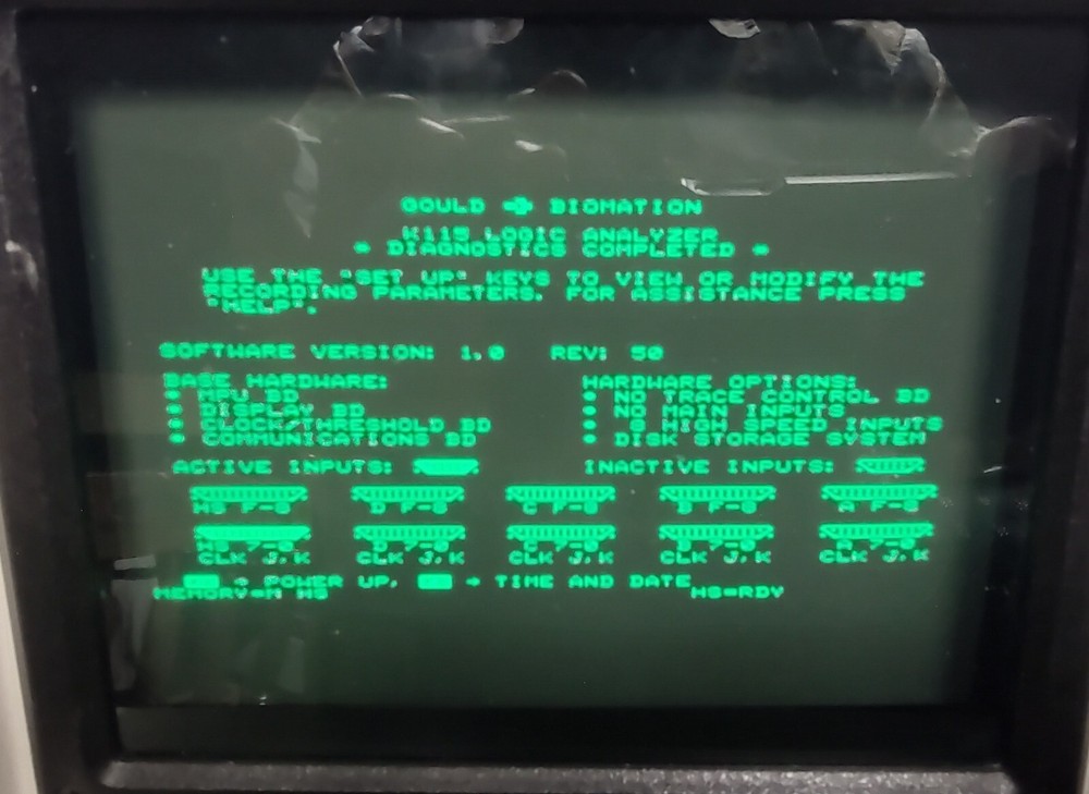 Vintage Gould K115 Logic Analyzer