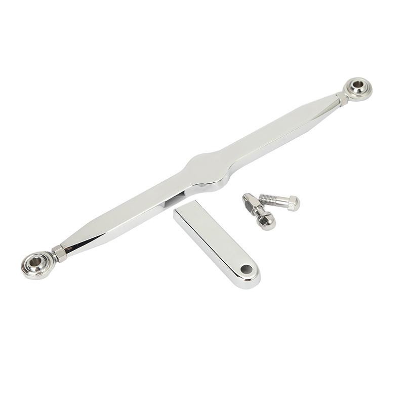 Chrome Skull Shift Linkage For Harley Davidson Softail Road King Electra Glide