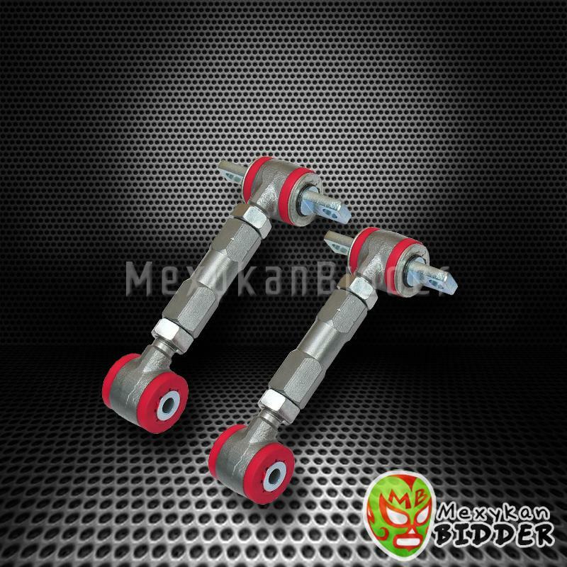 Real Solid Polyurethane Bushings Race Rear Camber kit for 92-95 Civic EG Silver