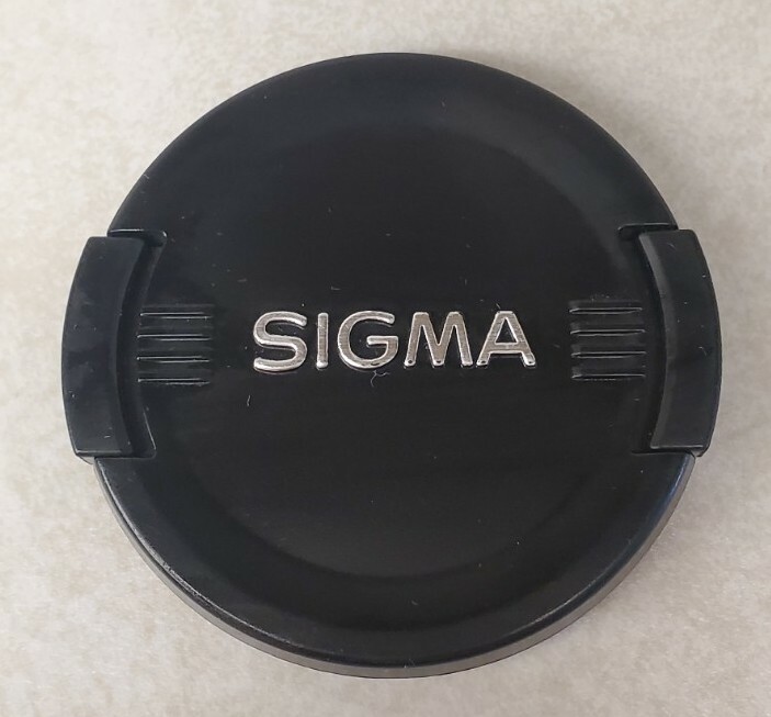 Sigma 55mm Snap On Lens Cap Front Used