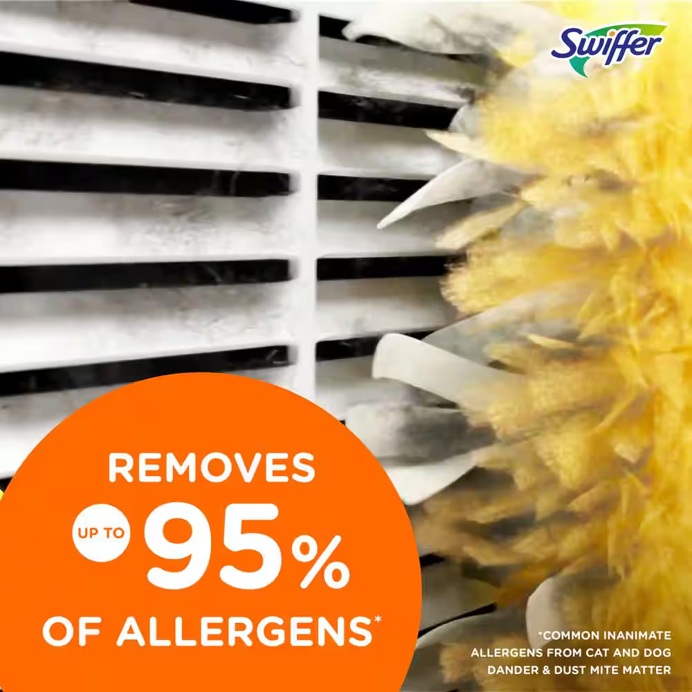 360 Unstopables Multi-Surface Heavy-Duty Fresh Scent Microfiber Duster (11 Refil