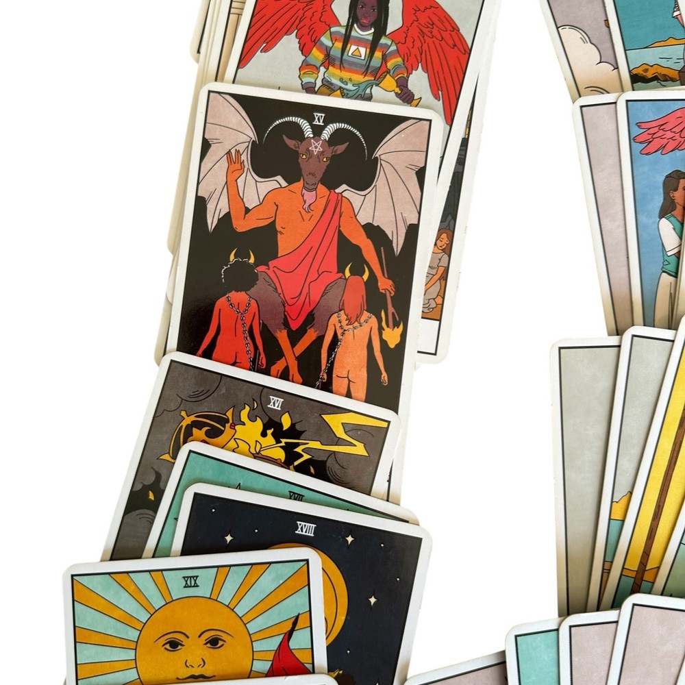 Modern Witch Tarot Deck with Book Original Deck Bonus Card