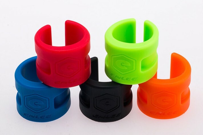 4x Bicycle Bike Frame Chain stay Protector Chain Guard Bash Guards Rubber ring