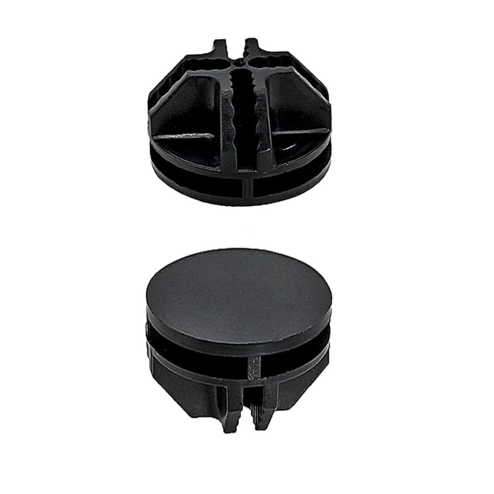 Wire Cube Connectors Black Plastic Storage Cube Connectors, for Modular Close...