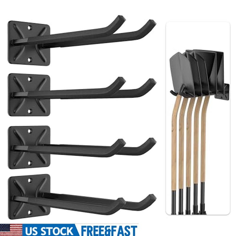 Heavy Duty Garage Storage Hooks Wall Mount Tool Organizer Hangers Tools 4 Pack