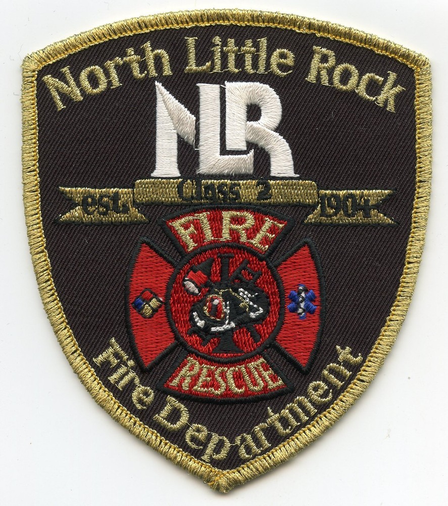 NORTH LITTLE ROCK ARKANSAS AR Fire Rescue FIRE PATCH