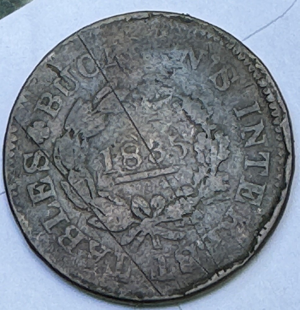 1835 Hard Times Token "Bucklins Interest Tables" Low 92.