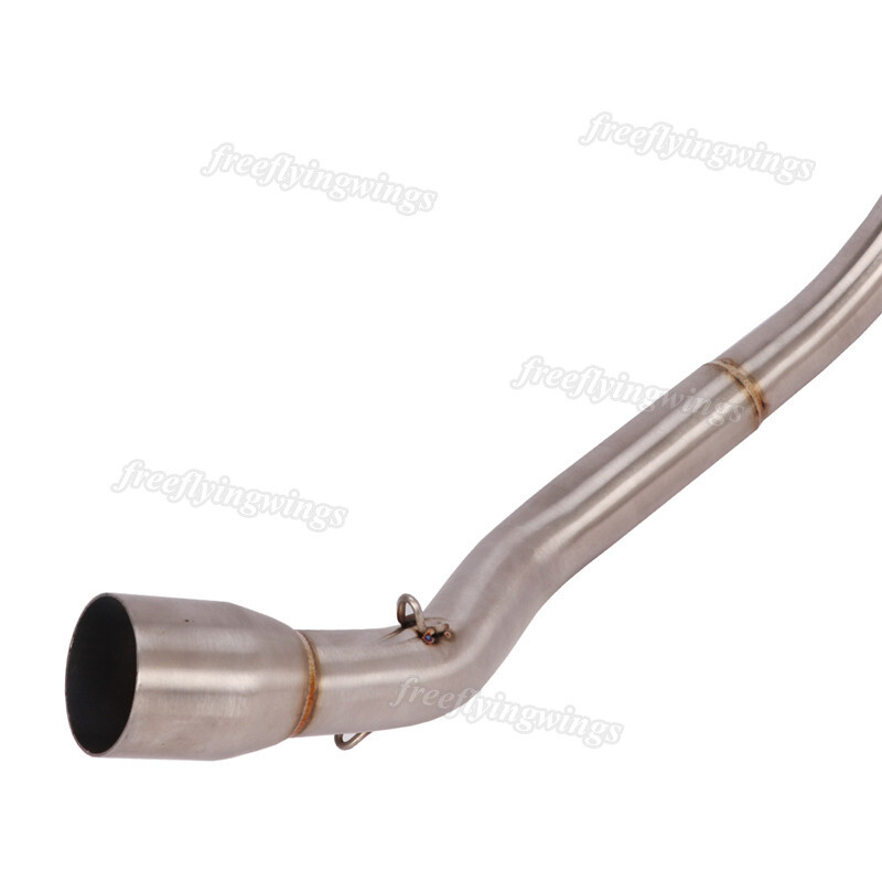 For CF-Moto ST125 Whole Exhaust System Header Front Link Pipe Stainless Steel