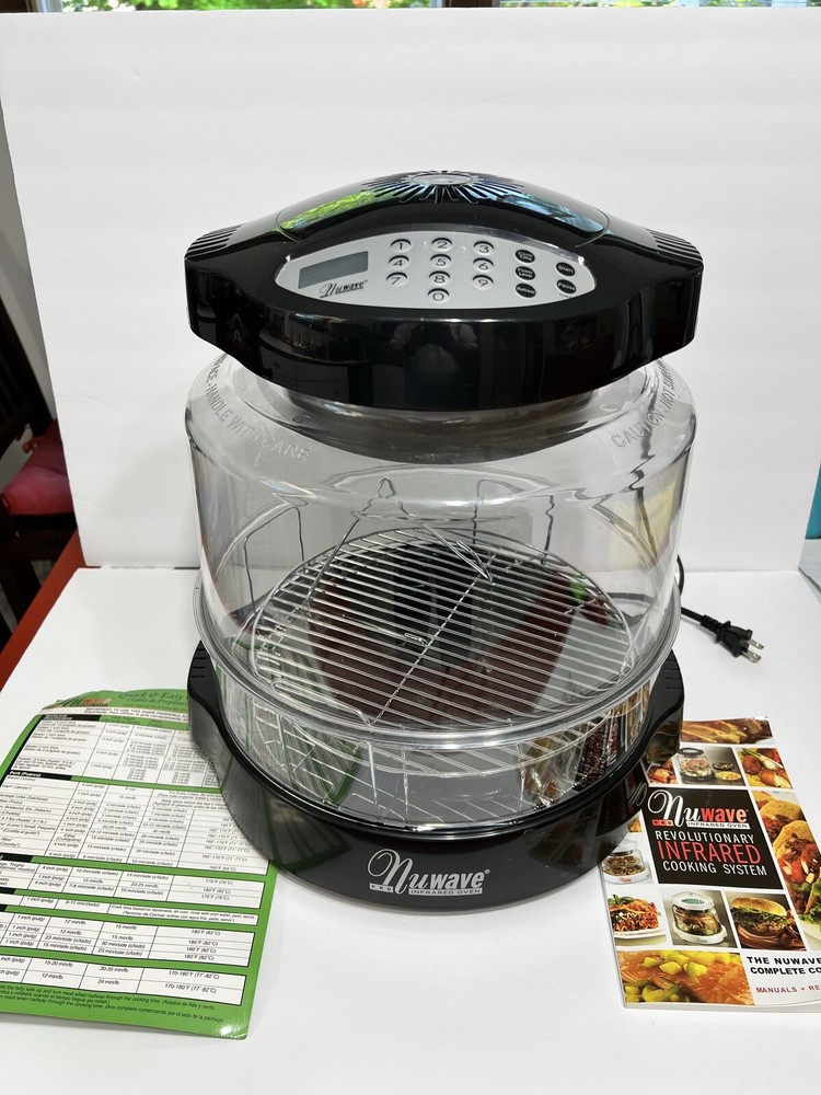 NuWave Pro IRC3 Infrared Oven Digital Complete Extras Low Usage INSTRUCTIONS