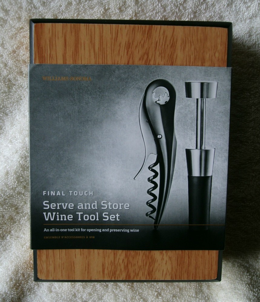 Williams Sonoma Final Touch – Serve And Store Wine Tool Set
