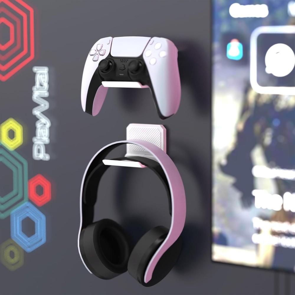 FOLD Controller Holder Wall for ps5 ps4 Xbox Switch 2 Pro Headset 2 Pack