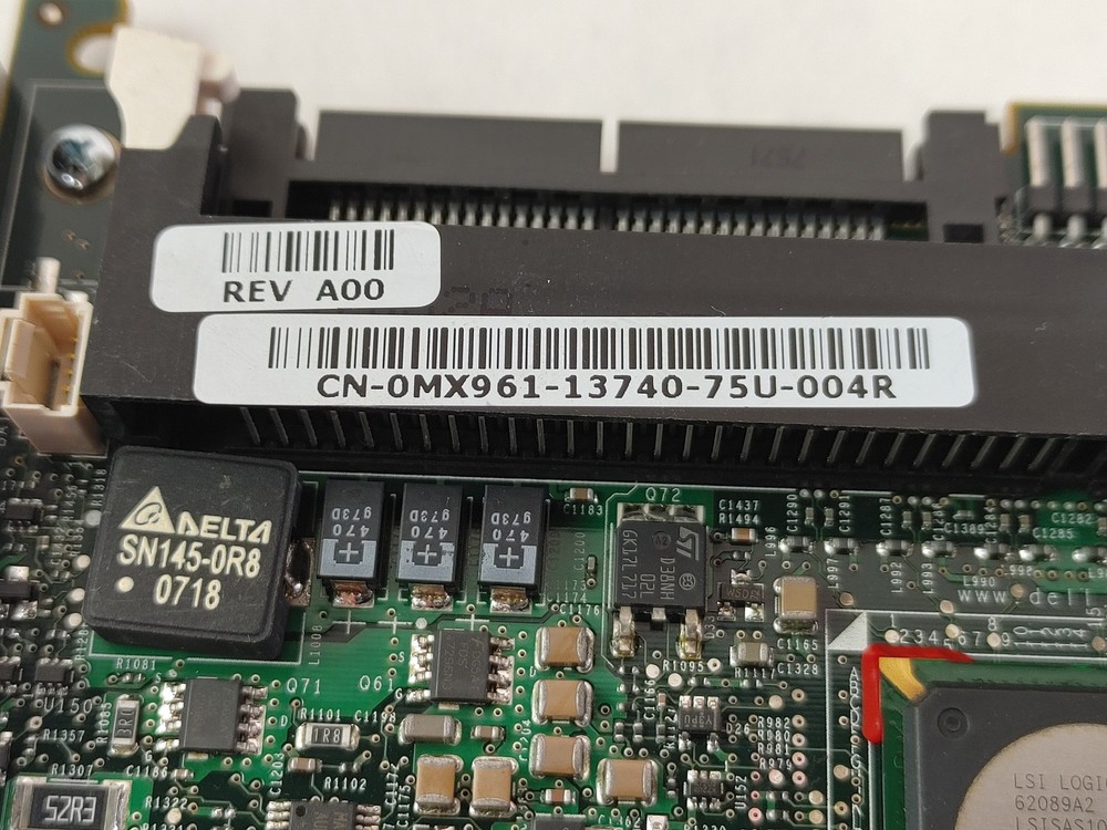 Dell MX961 PERC 5/i SAS SATA PCI Express x8 RAID Controller Card