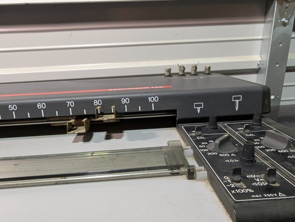 Goerz Servogor 120 Flatbed Chart Recorder 881200275