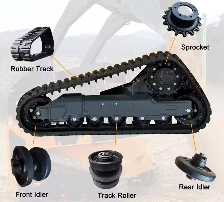 2PCS Track Roller Bottom Roller For John Deere 35D Excavator Undercarriage US