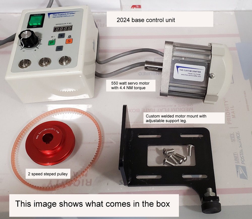 Sherline Motor Mini Lathe Servo Motor upgrade Kit Variable Speed Control 33050