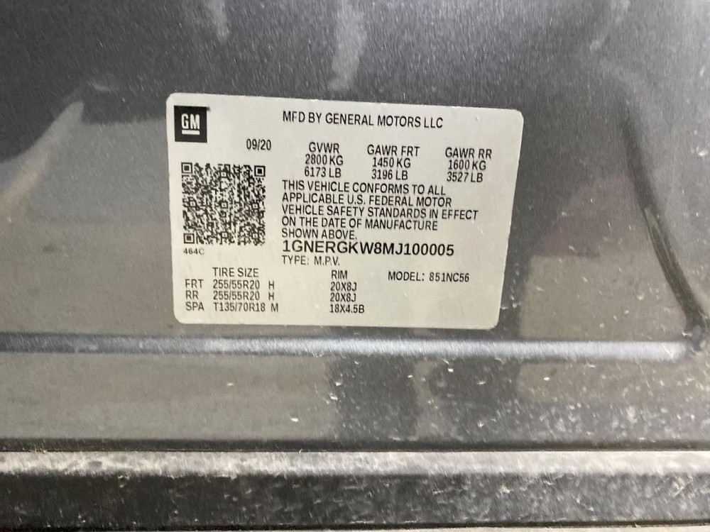 Complete Console Front Floor Fits 18-21 TRAVERSE 1049788