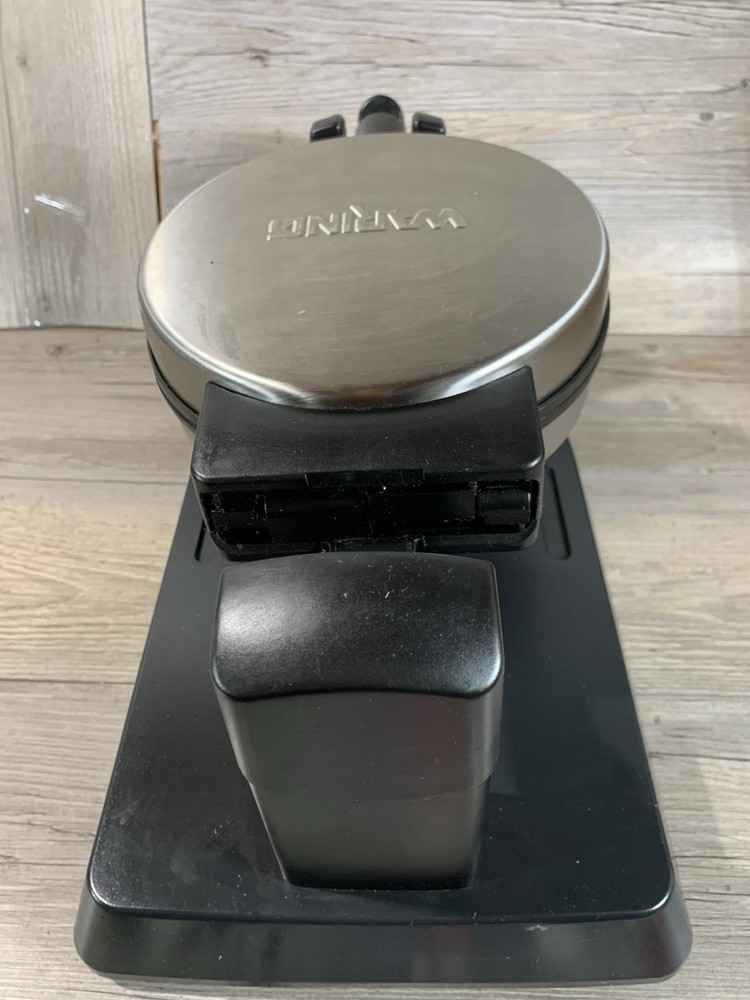 Waring Pro Professional Waffle Maker Model WWM400 Rotating Tested & Working