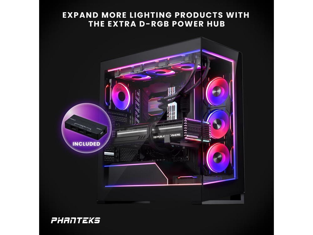 Phanteks NV5 Premium DRGB Kit 3x DARGB LED modules for NV5 outer frame 1 G2U