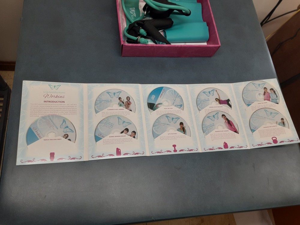 Trim Healthy Mama Workins DVD Exercise/ Complete Set