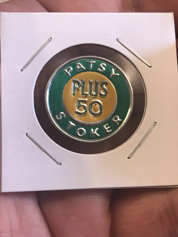 Aluminum Coal Scatter Tag Patsy Plus 50 Stoker From David, Kentucky
