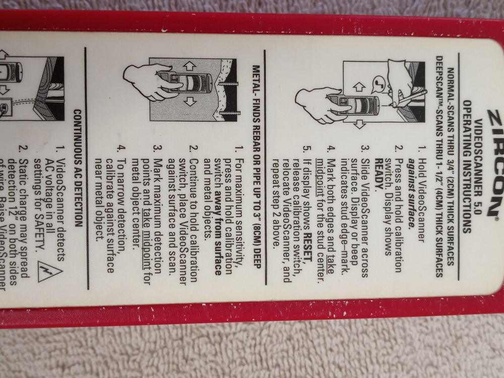 Zircon Multifunction Video Scanner 5.0